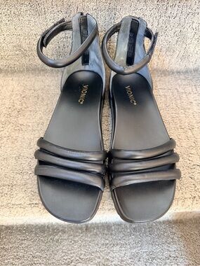 Vionic Strappy Ankle-Wrap Sandals